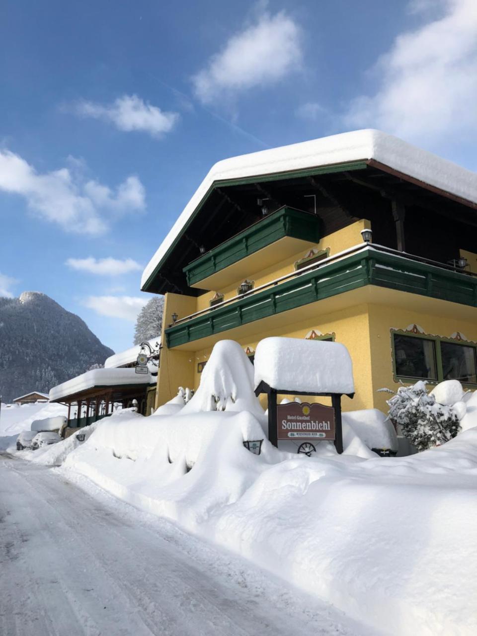 Hotel-Gasthof Sonnenbichl Oberwössen Exteriör bild